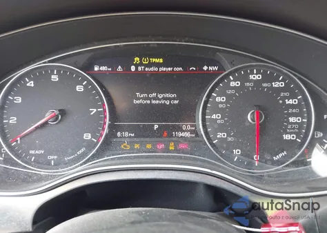 2017 Audi A6 2.0T Premium из США, поврежденный, VIN WAUG8AFC2HN038842